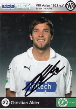 Alder, Christian - VFR Aalen (2008/09)