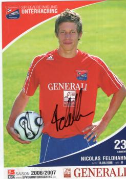 Feldhahn, Nicolas - SpVgg. Unterhaching (2006/07)