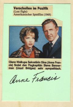 Francis, Anne - u.a. Verschollen im Pacific