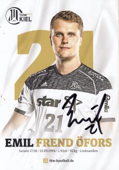 Frend Öfors, Emil - THW Kiel