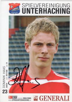 Haas, Dominik - SpVgg. Unterhaching (2004/05)