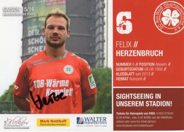 Herzenbruch, Felix - Rot-Weiß Oberhausen (2015/16)