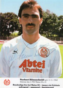 Hönnscheidt, Norbert - FSV Mainz (80er Jahre)