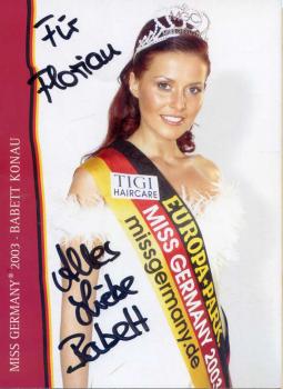 Konau, Babett - Miss Germany 2003
