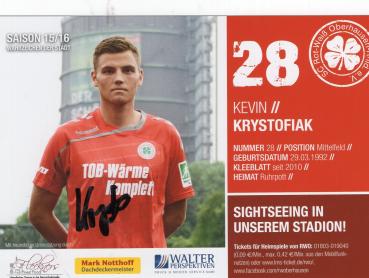 Krystofiak, Kevin - Rot-Weiß Oberhausen (2015/16)