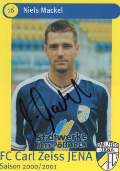 Mackel, Niels - FC Carl Zeiss Jena (2000/01)