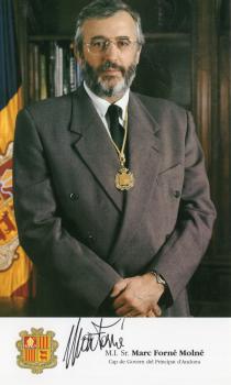 Molne, Marc Forne - ehem. Regierungschef von Andorra