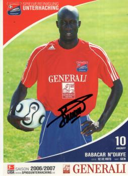 N`Diaye, Babacar - SpVgg. Unterhaching (2006/07)