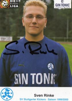 Rinke, Sven - Stuttgarter Kickers (1999/00)