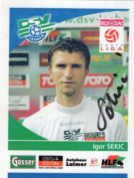 Sekic, Igor - DSV Leoben