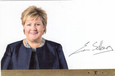 Solberg, Erna - ehem. Ministerpräsidentin von Norwegen