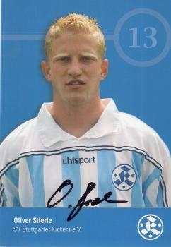 Stierle, Oliver - Stuttgarter Kickers (2003/04)