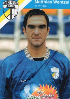 Wentzel, Matthias - FC Carl Zeiss Jena (1996/97)