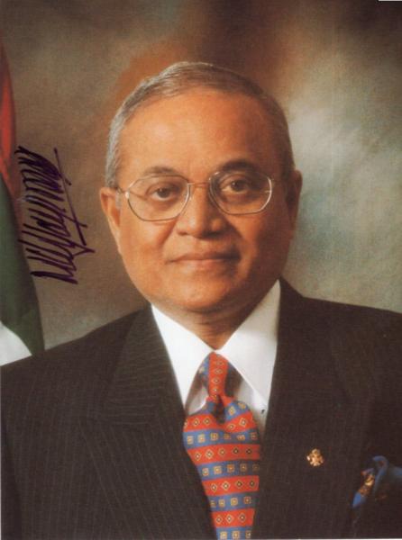 Abdul Gayoom, Maumoon - ehem. Präsident der Malediven