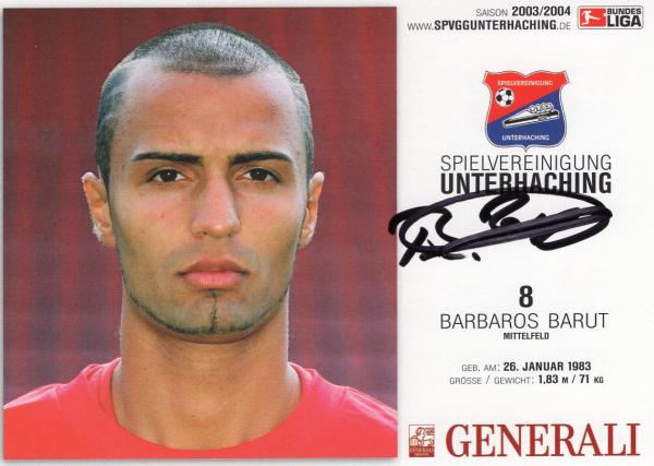 Barut Barbaros - SpVgg. Unterhaching (2003/04)