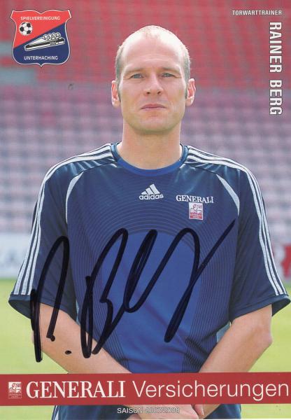 Berg, Rainer - SpVgg. Unterhaching (2007/08)