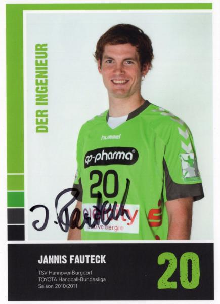 Fauteck, Janhis - TSV Hannover-Burgdorf (2010/11)