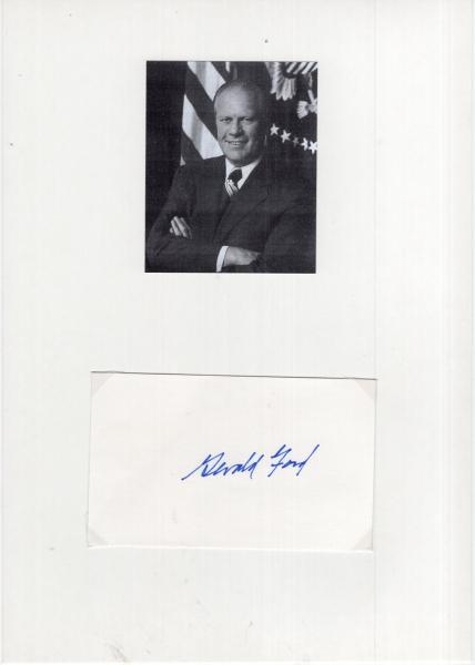 Ford (†), Gerald R. - ehem. US Präsident