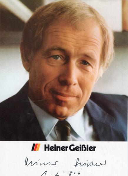 Geißler (†), Heiner