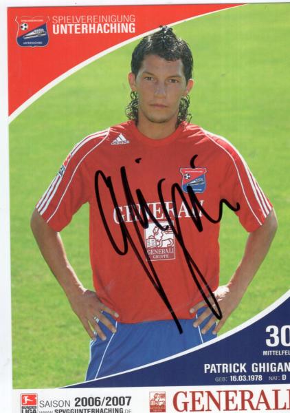 Ghigani, Patrick - SpVgg. Unterhaching (2006/07)