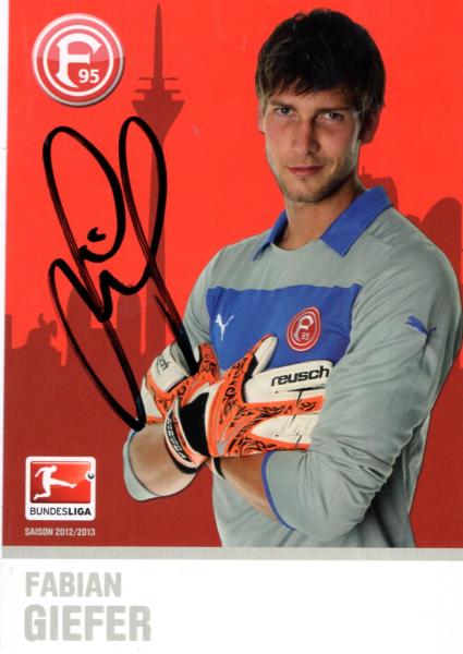 Giefer, Fabian - Fortuna Düsseldorf (2012/13)