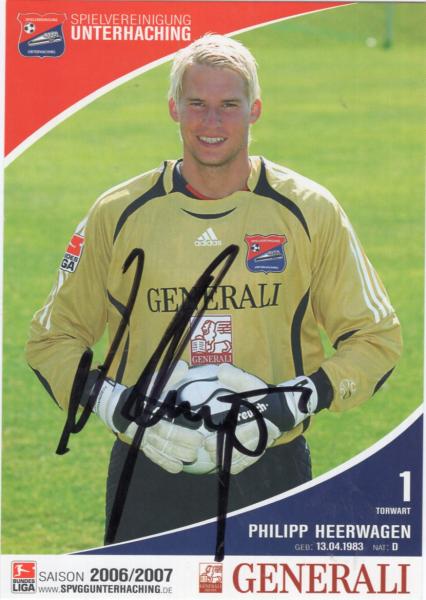 Heerwagen, Philipp - SpVgg. Unterhaching (2006/07)