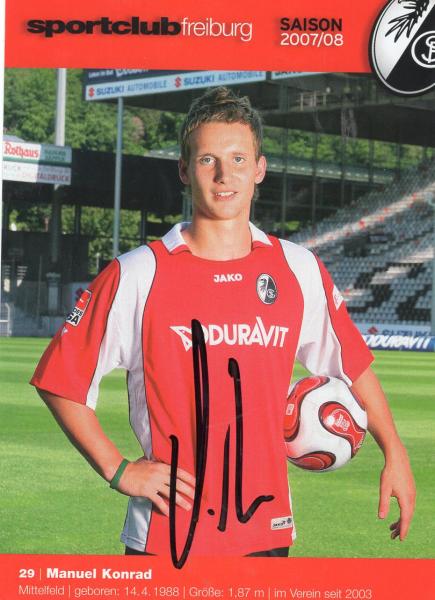 Konrad, Manuel - SC Freiburg (2007/08)