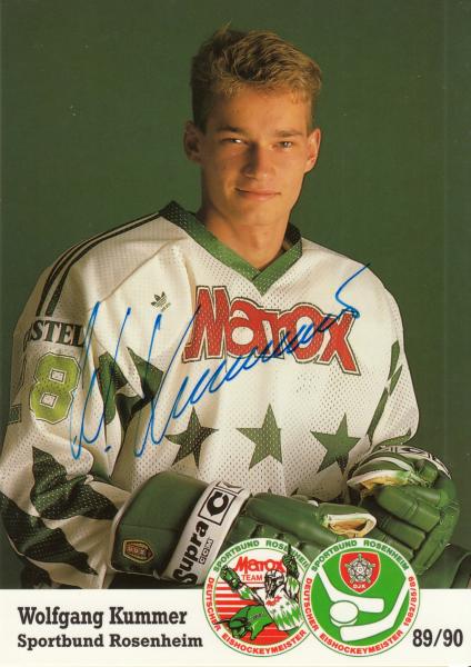 Kummer, Wolfgang - SB Rosenheim (1989/90)