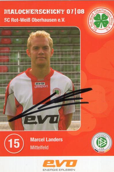 Landers, Marcel - Rot-Weiß Oberhausen (2007/08)