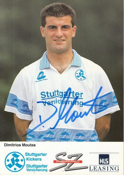 Moutas, Dimitrios - Stuttgarter Kickers (1991/92)