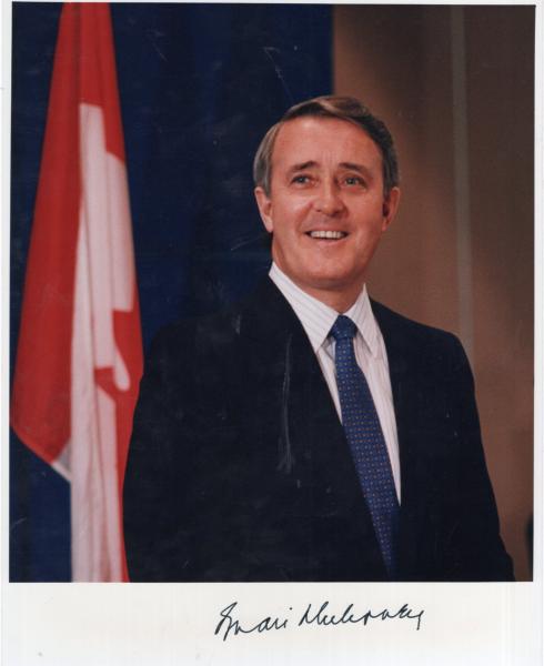 Mulroney, Brian - ehem. Premierminister von Kanada