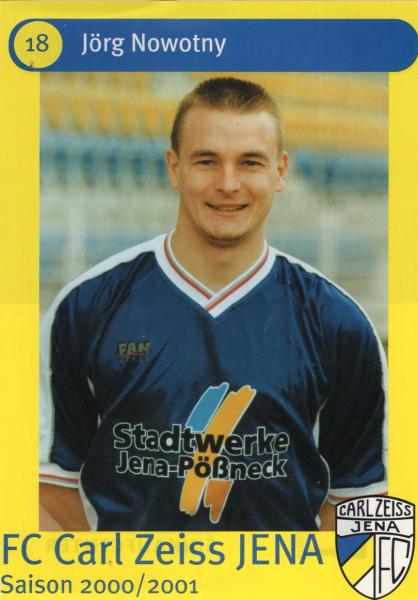 Nowotny, Jörg - FC Carl Zeiss Jena (2000/01)