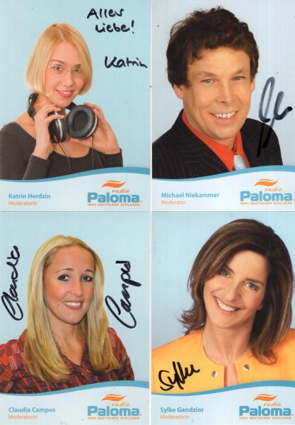 Radio Paloma - 8 Autogramme