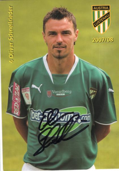 Schnellrieder, Oliver - Austria Lustenau (2007/08)