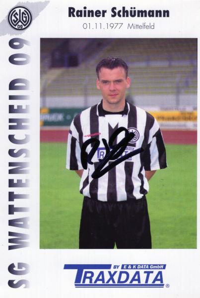 Schümann, Rainer - SG Wattenscheid (1998/99)